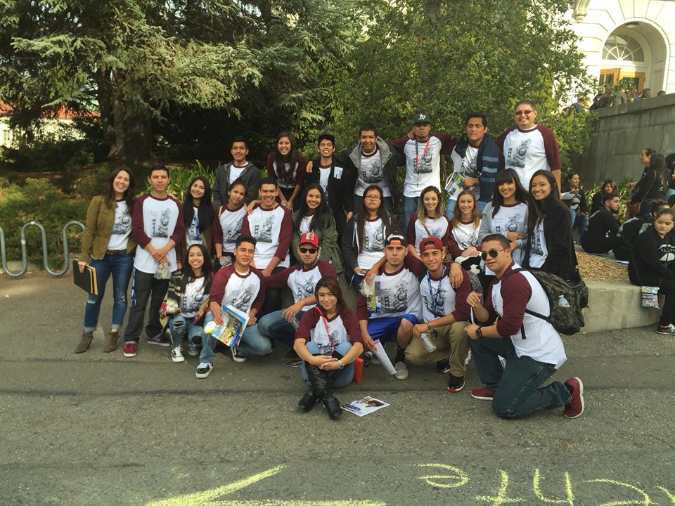 Puente students at UC Berkely conference